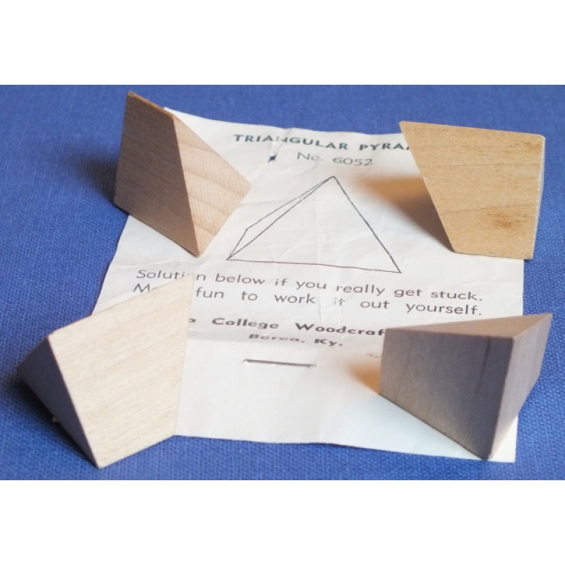 Triangular Pyramid puzzle
