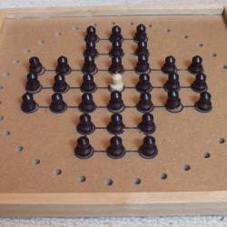 Large Peg Puzzle for the Blind
