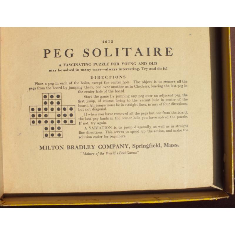 peg solitaire puzzle brand