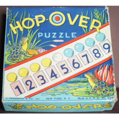 Hop-Over Puzzle