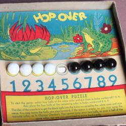 Hop-Over Puzzle