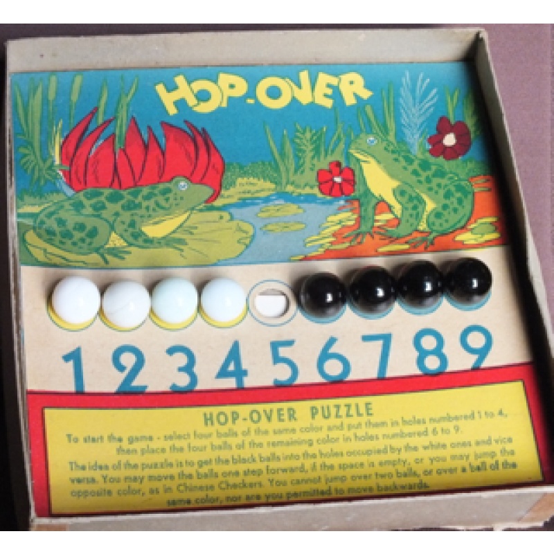 Hop-Over Puzzle