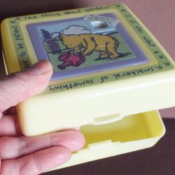 Pooh Fun Puzzle Container with sliding block puzzle