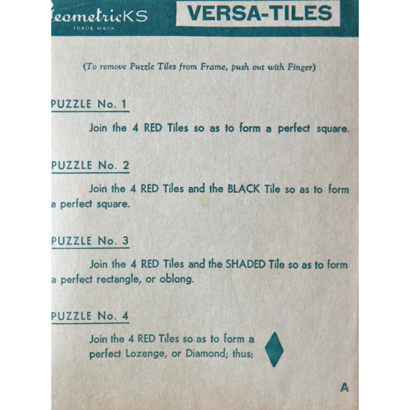 Geometricks -- an Album of Puzzles