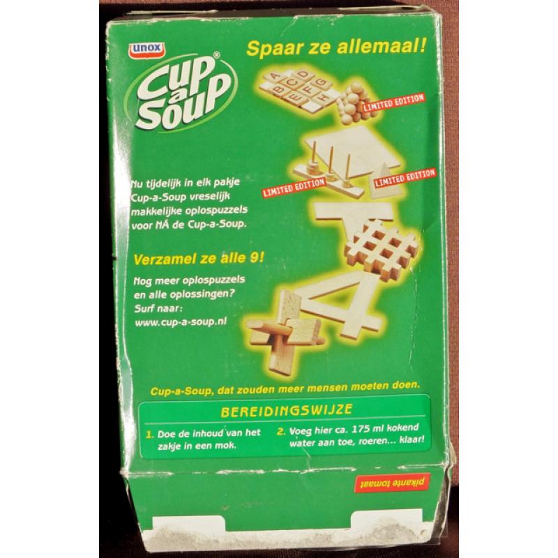 Cup a Soup premium packs of puzzles