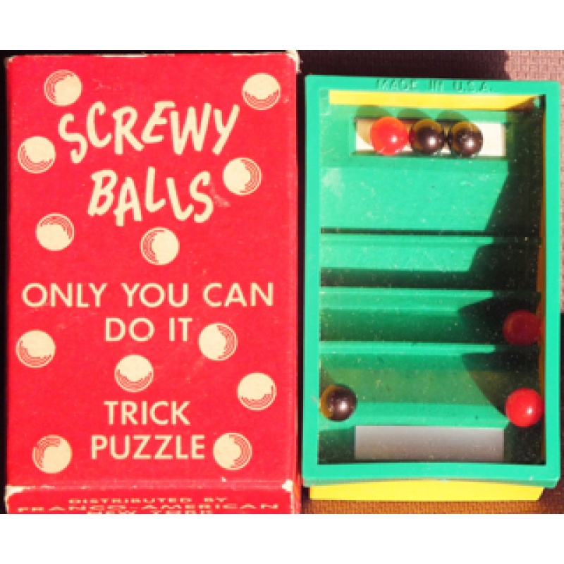 Screwy Balls Trick Puzzle - Magic
