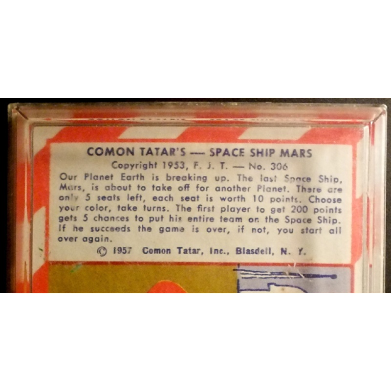 Space Ship Mars - 1957 ball dexterity puzzle