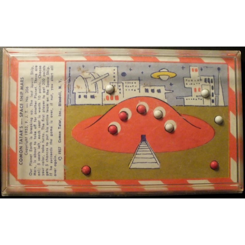 Space Ship Mars - 1957 ball dexterity puzzle
