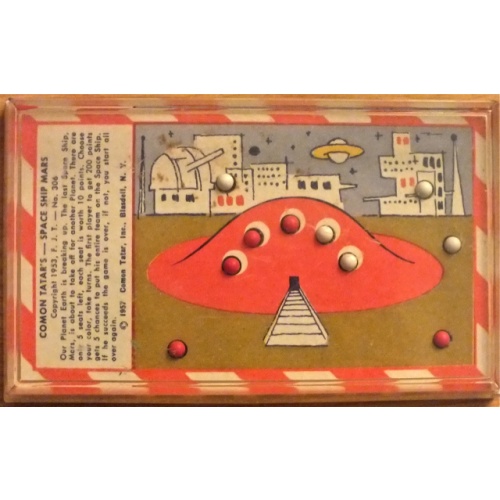 Space Ship Mars - 1957 ball dexterity puzzle