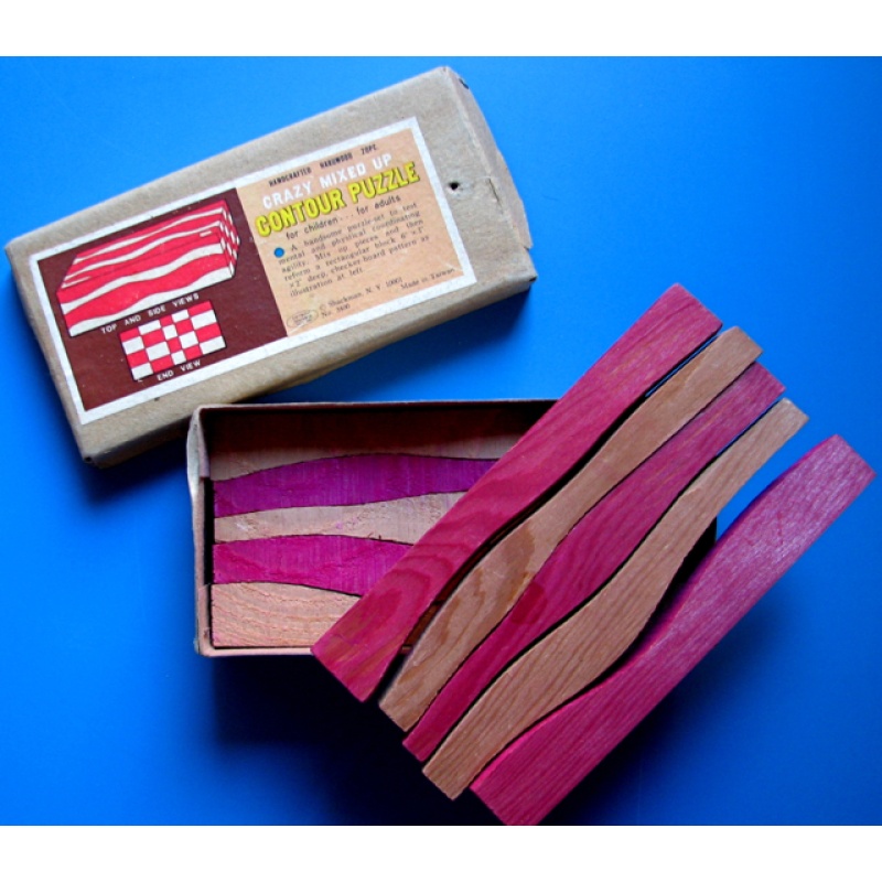 Crazy Mixed Up Contour Puzzle