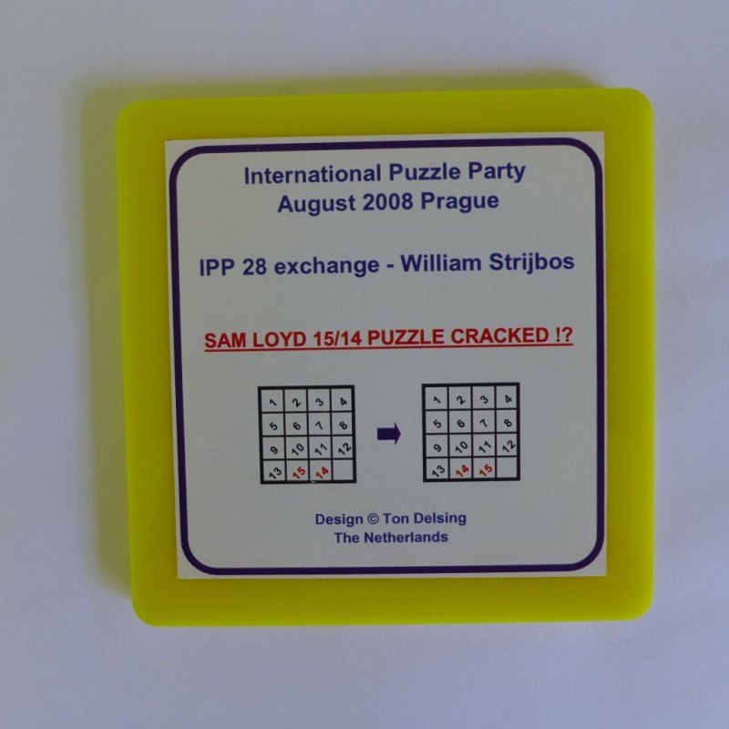 Sam Loyd 15/14 cracked?!