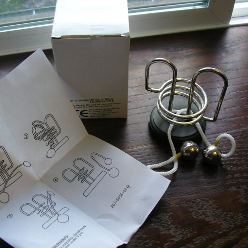 Metal String Loops Puzzle, B&P 07-6056-004