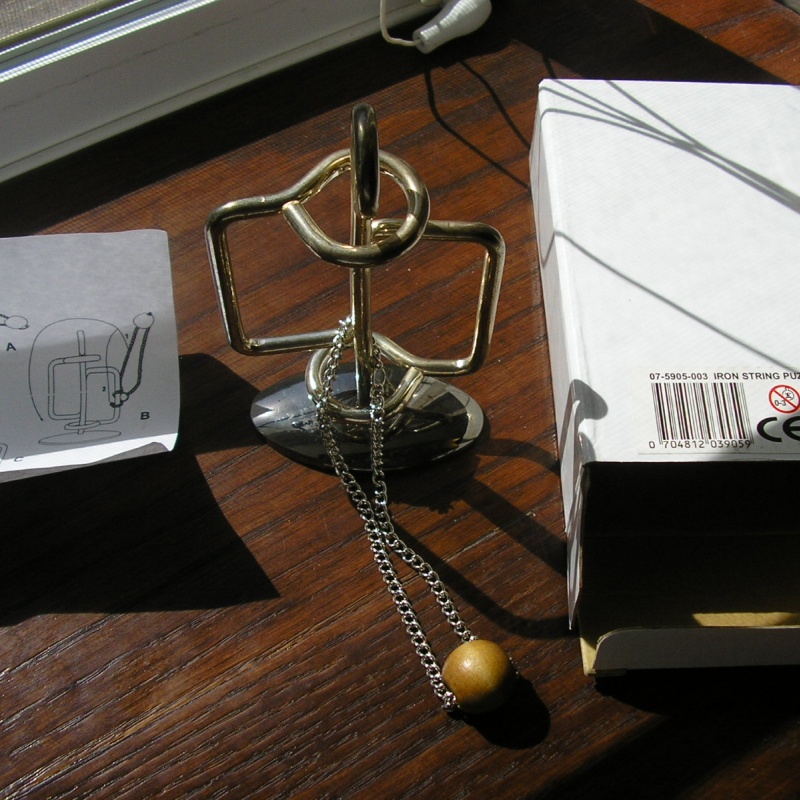 Iron String Puzzle Post Haste