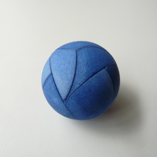 Octopy Ball Type A+ (Blue 4.6cm) (Benedetti/Shapeways)
