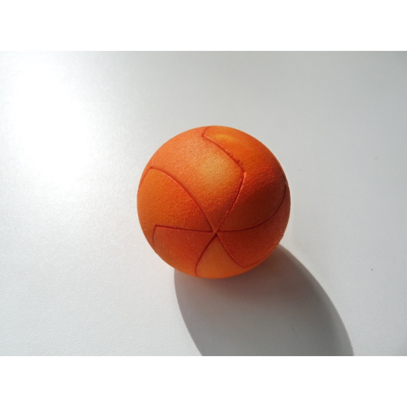 Octopy Ball Type B (Orange 4.6cm) (Benedetti/Shapeways)
