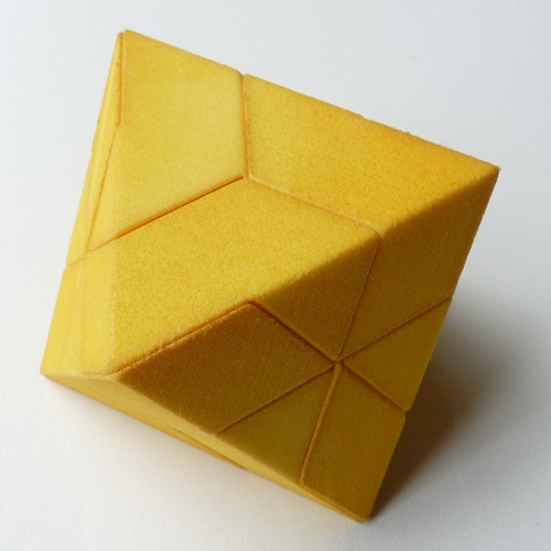 Octopy Type B (Yellow 5cm) (Benedetti/Shapeways)