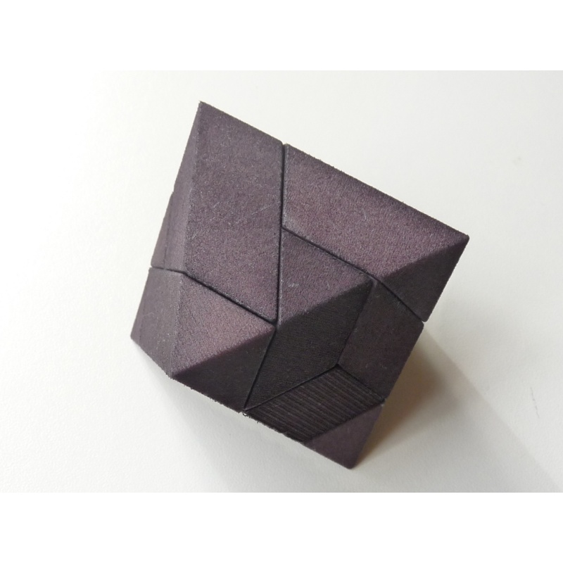 Octopy Type A+ (Dark Grey 5cm) (Benedetti/Shapeways)