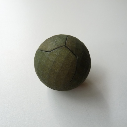 Two Pi Ball (Green Multicam style 4.6cm) (Benedetti/Shapeways)