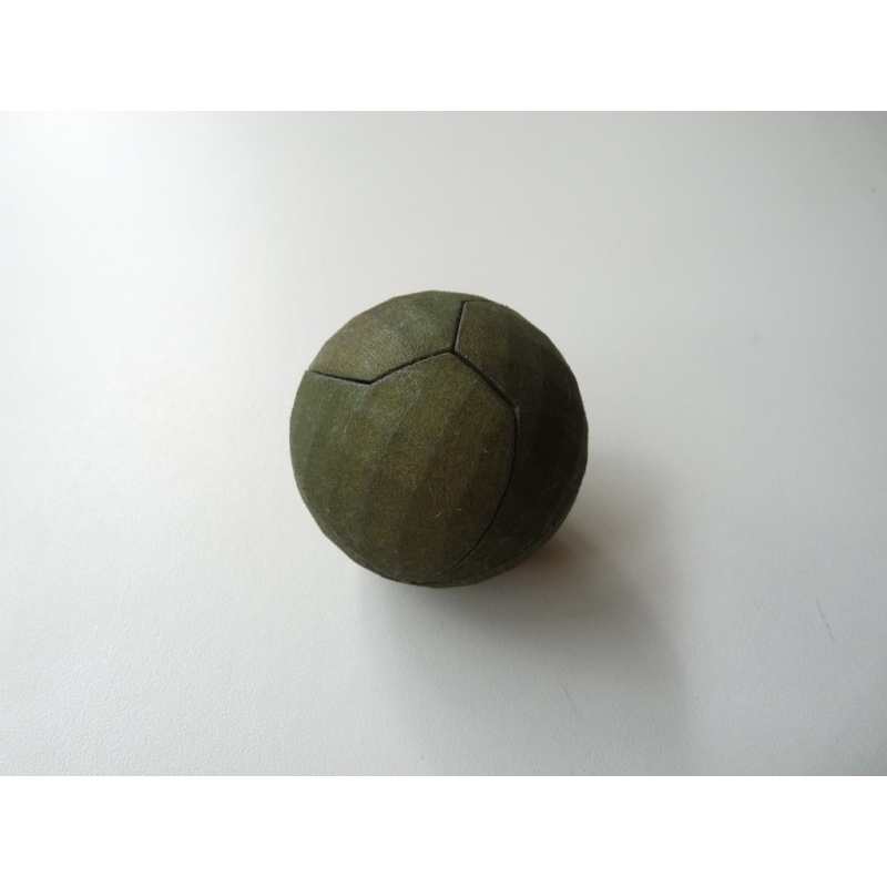 Two Pi Ball (Green Multicam style 4.6cm) (Benedetti/Shapeways)