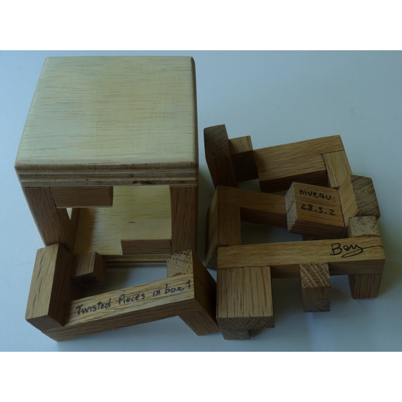 Twisted Pieces in box 1 (Benedetti)