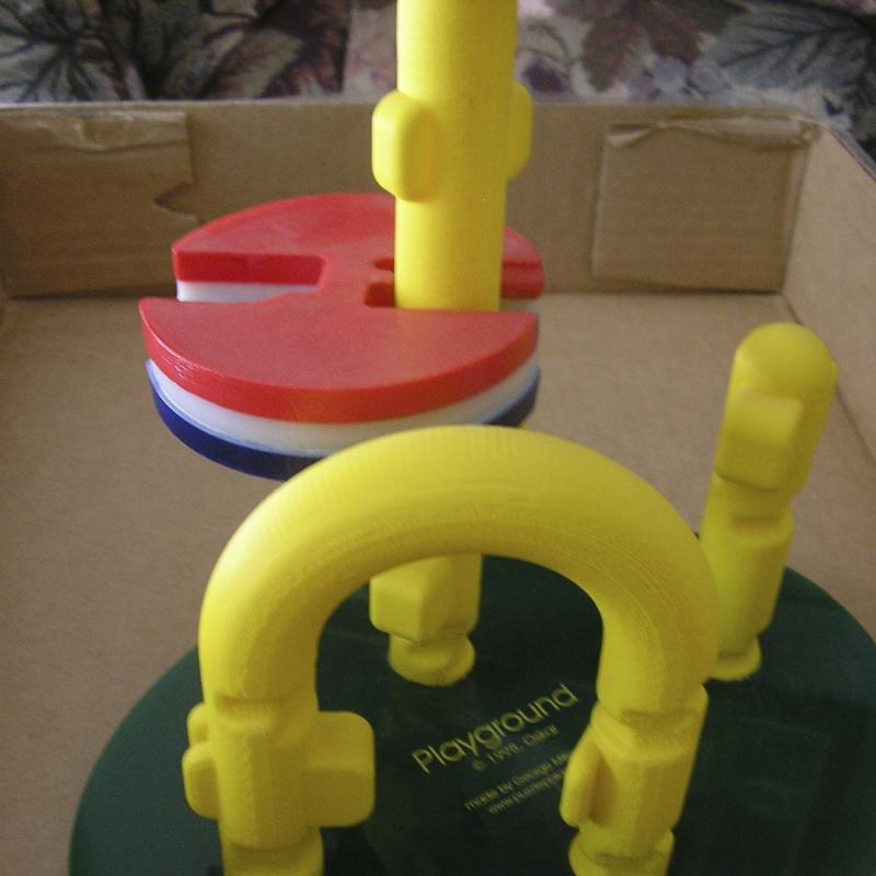 Playground - designed by Oskar, made by George Miller