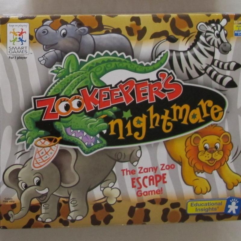Zookeeper&#039;s Nightmare - Smart games/Educational Insights