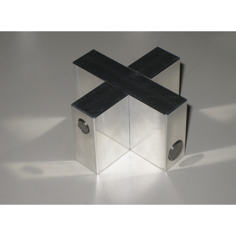 Aluminum Cross By William Strijbos