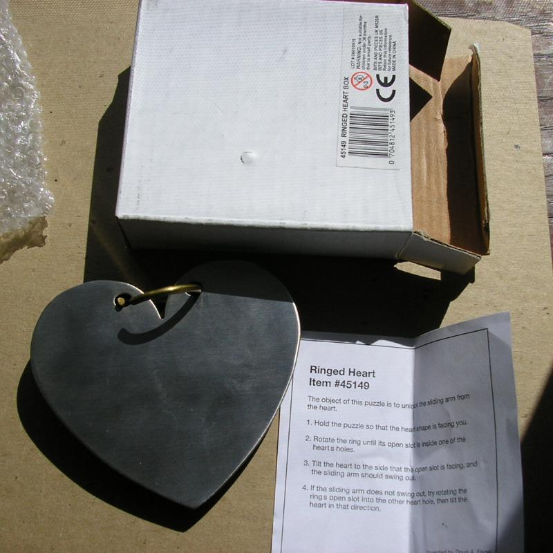 Ringed Heart Box, Bits and Pieces 45149, Doug Engel Design