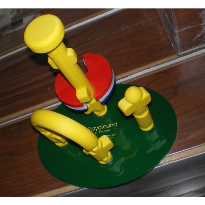 Playground - designed by Oskar, made by George Miller