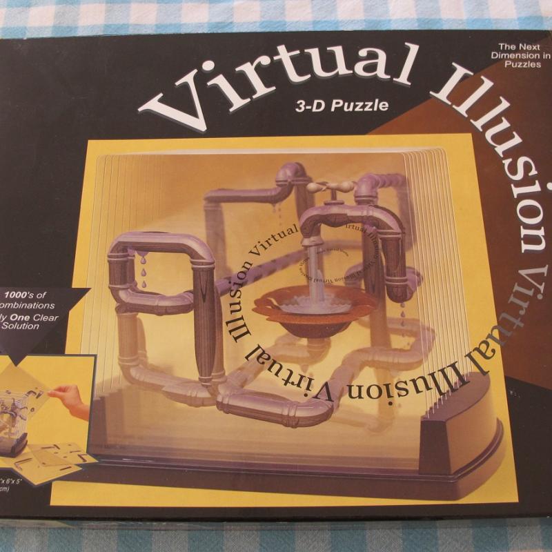 Virtual illusion - Pipes puzzle