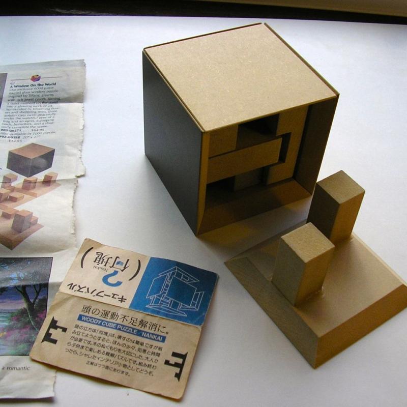 Woody Cube Puzzle/Nankai