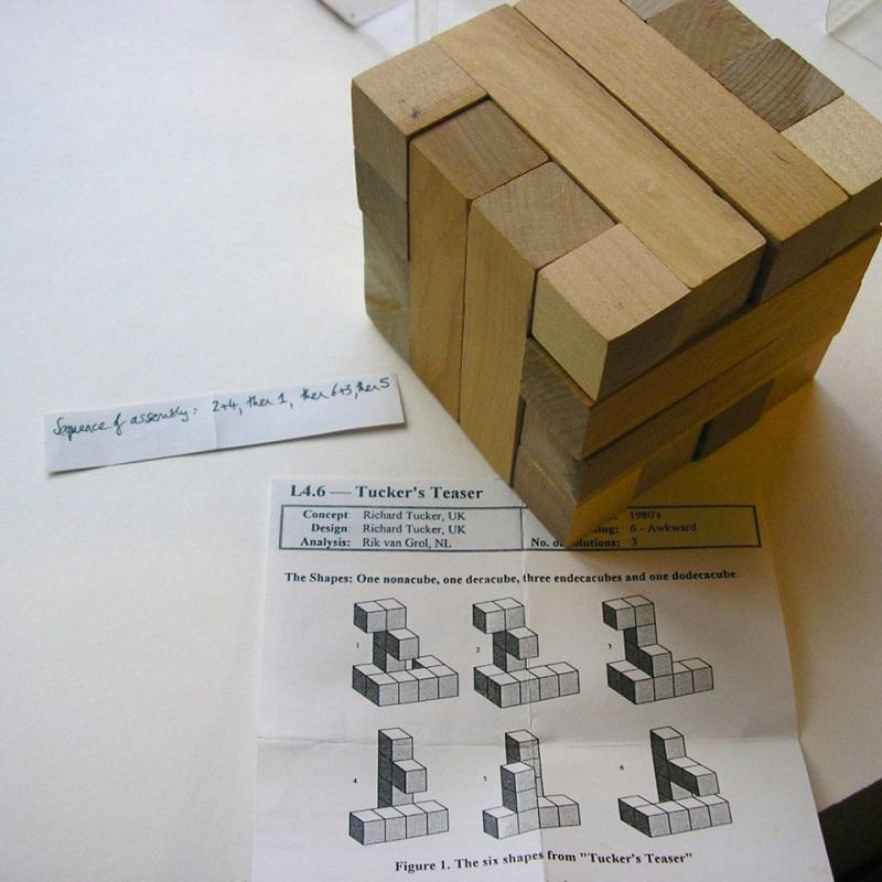 Tucker&#039;s Teaser cube, by Richard Tucker