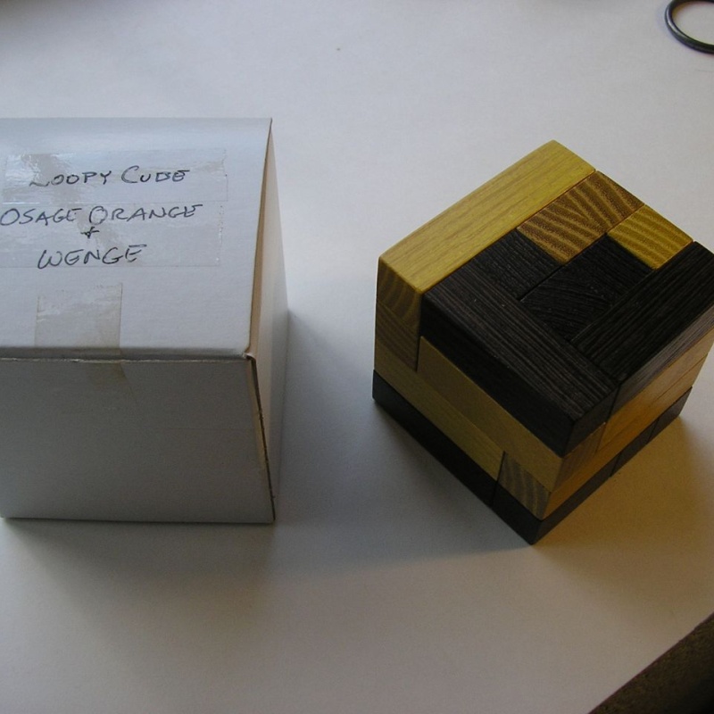 Loopy Cube - mfg Brian Menold, design Tom Jolly