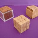 3 Little cubes by Stewart Coffin