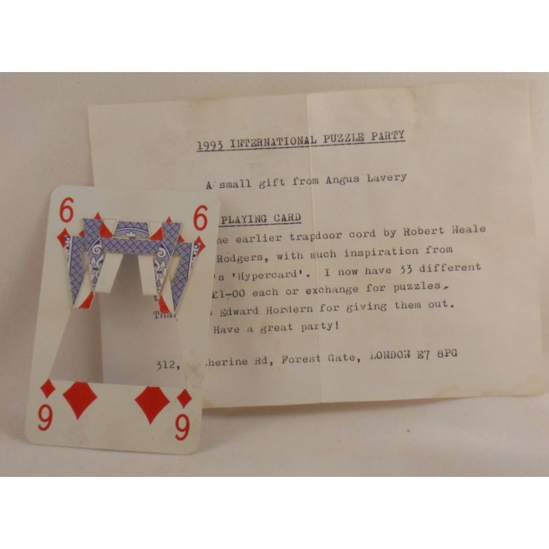 Impossible play card - Angus Lavery