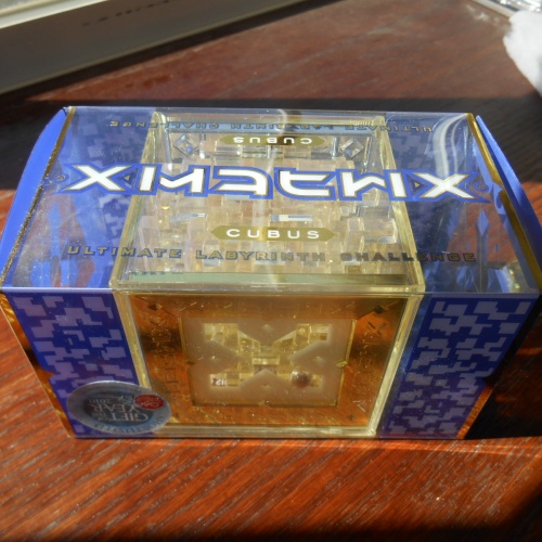 XMatrix Cubus 3D marble maze