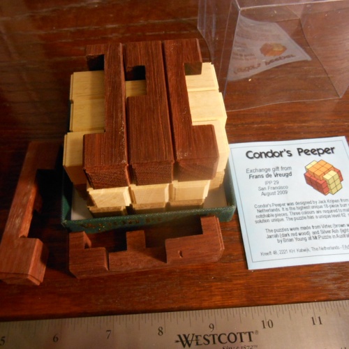 Condor's Peeper, designed Jack Krijnen, made by Mr Puzzle