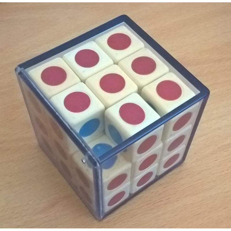 Varikon Box 3x3x3 puzzle red/blue