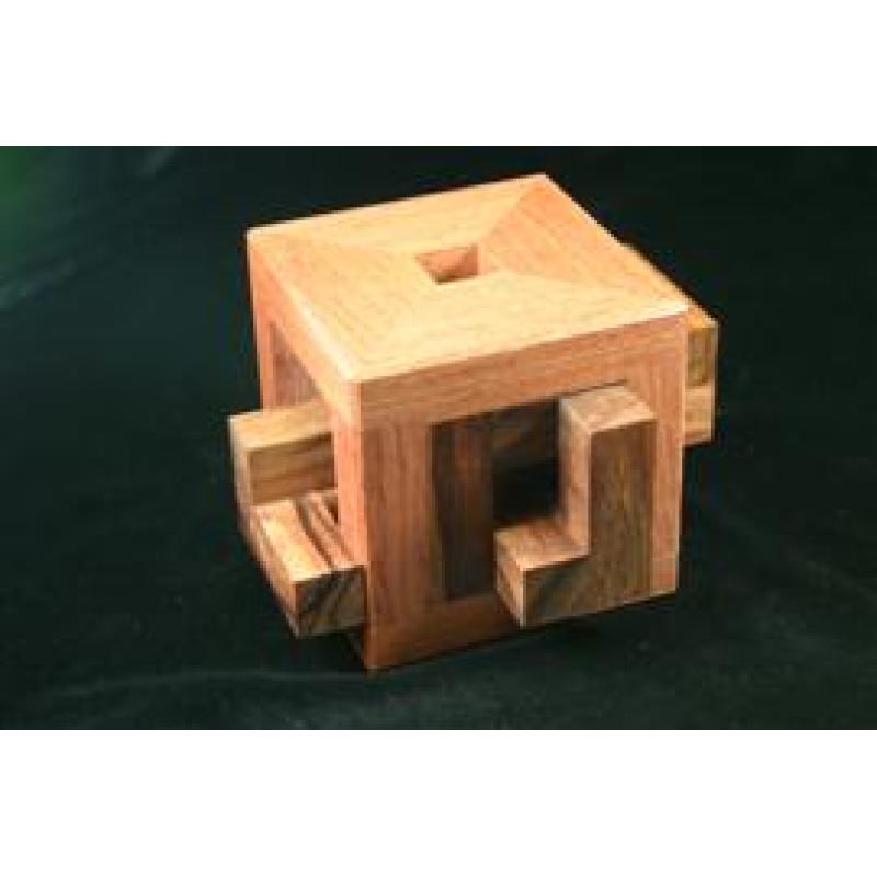 Four piece Burr Cube