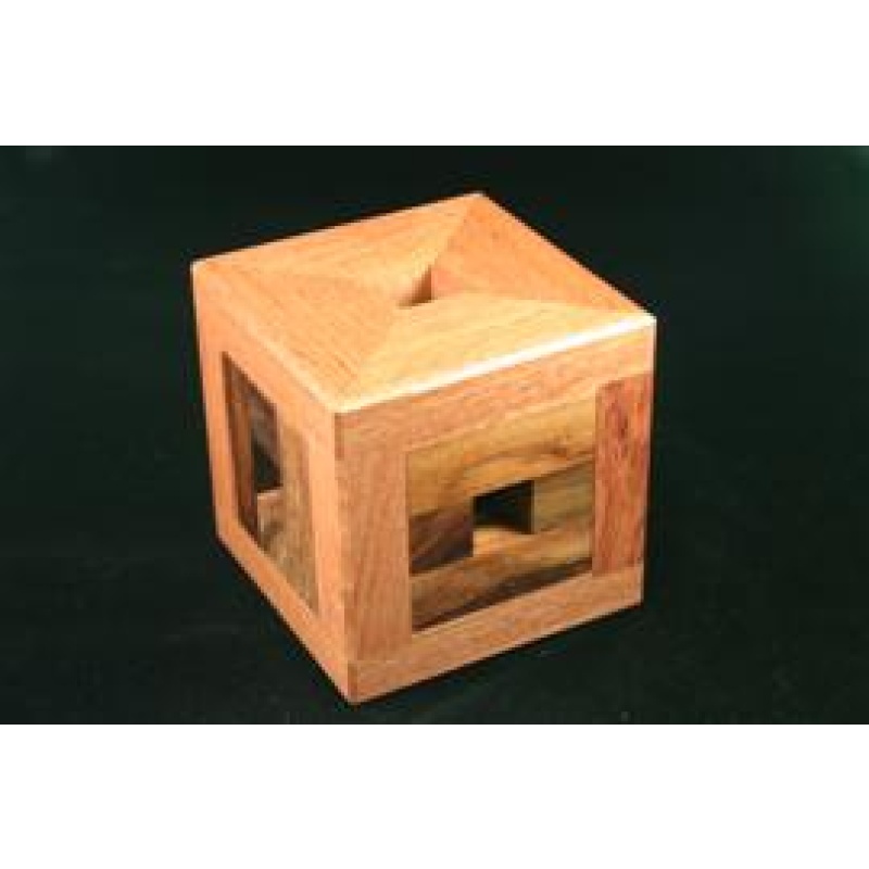 Four piece Burr Cube