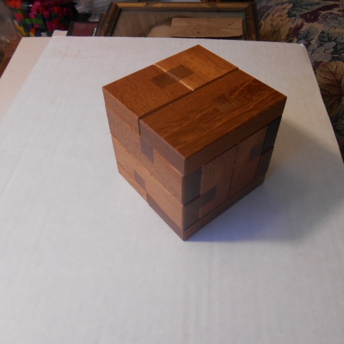 Cubic Burr II, design Tom Jolly, made by Eric Fuller