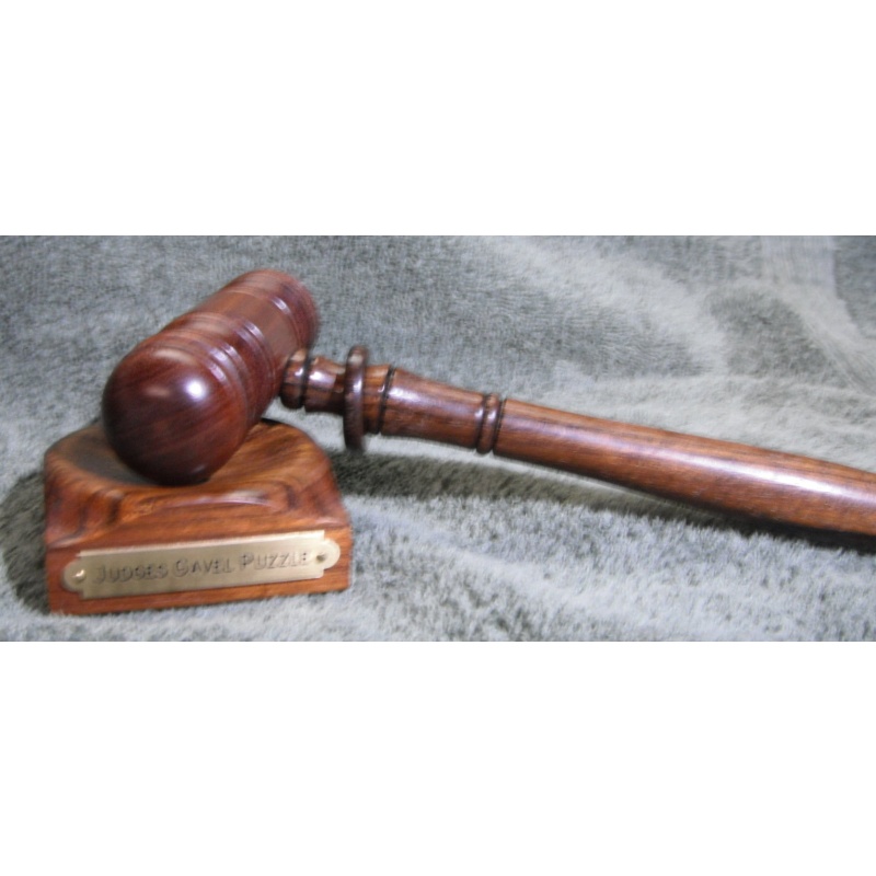 The Judge's Gavel Puzzle