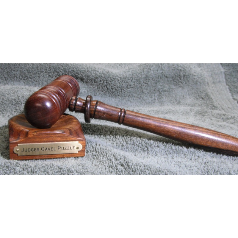 The Judge's Gavel Puzzle