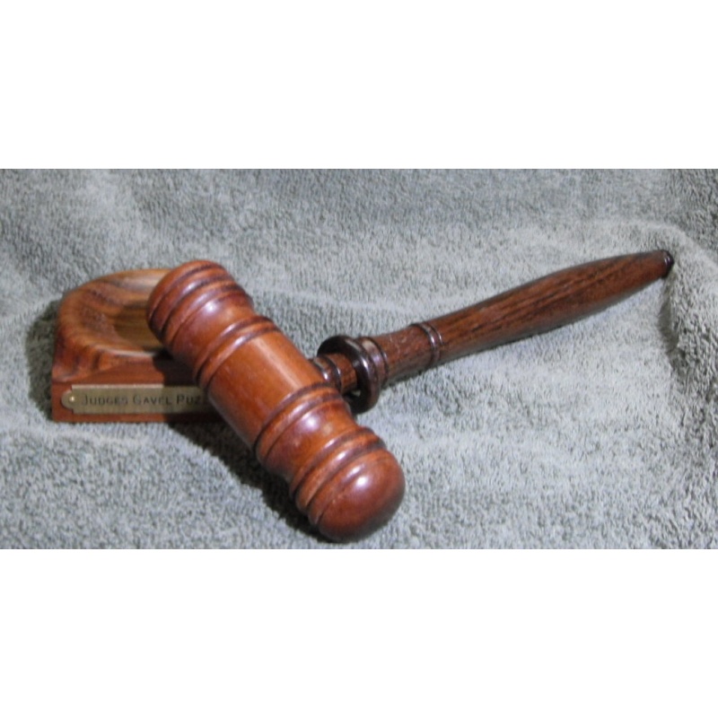 The Judge's Gavel Puzzle