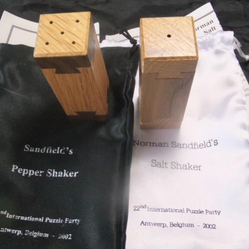 Sandfield Salt and Pepper Shakers