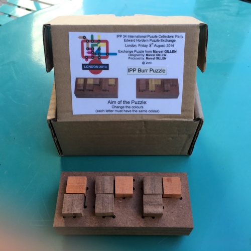 IPP Burr Puzzle - Marcel Gillen