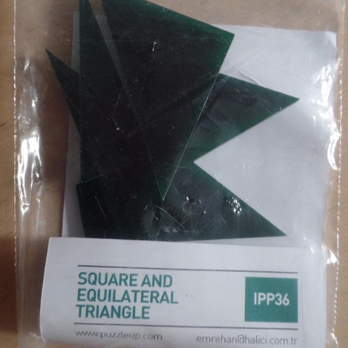 Square and equilateral triangle