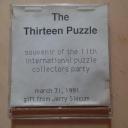 The Thirteen Puzzle