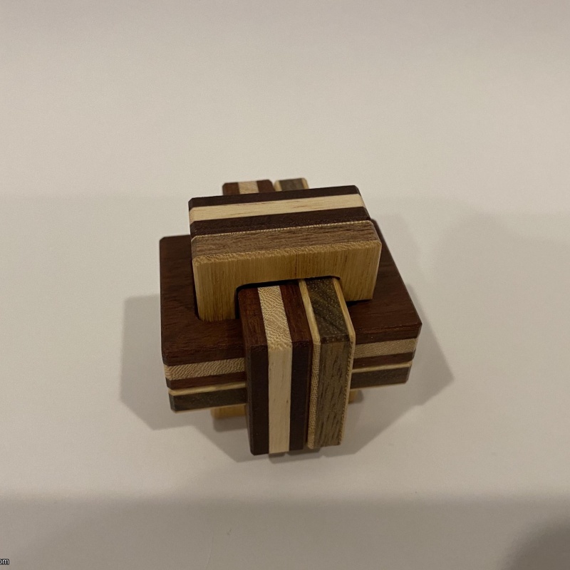 Mini Unbalanced 6 Board Burr by Junichi Yananose (Juno)