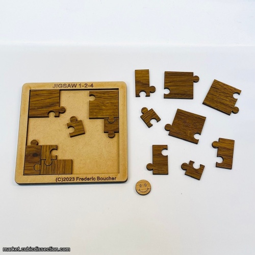 Jigsaw 1-2-4 - Frederic Boucher